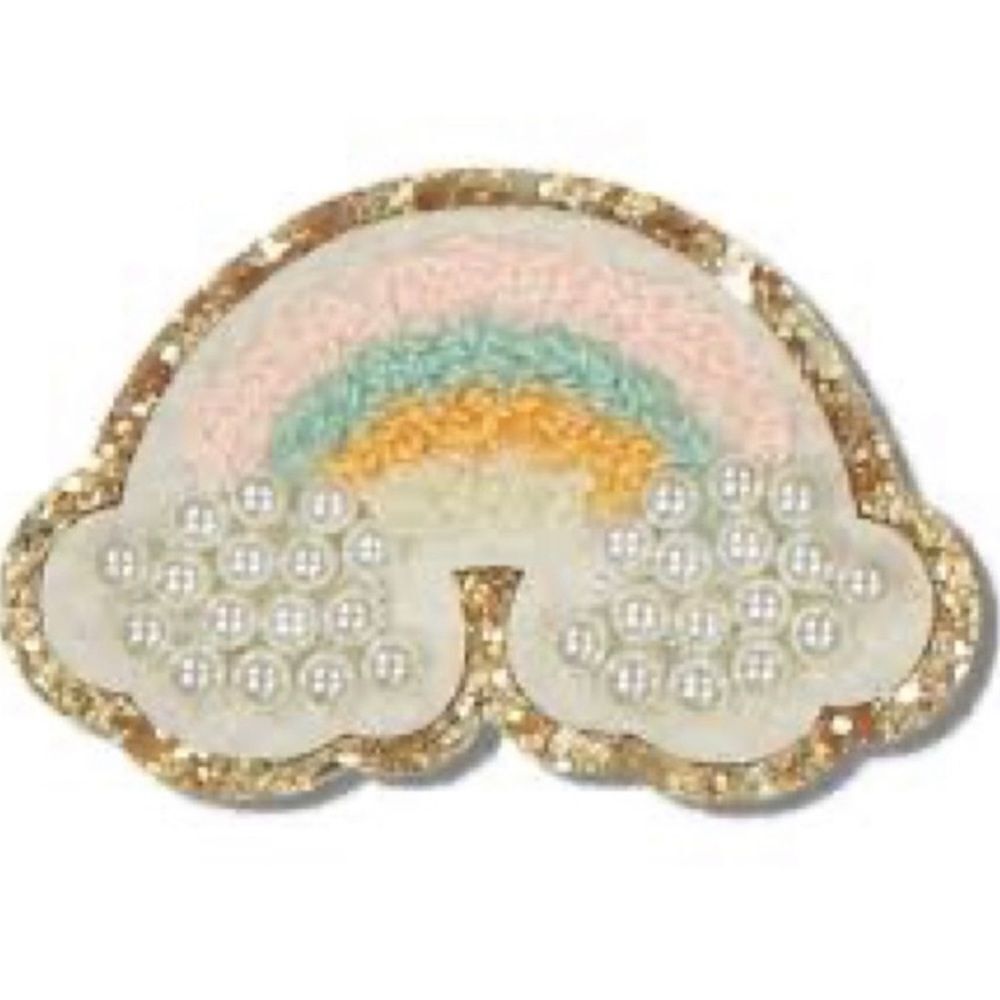Stoeny Clover Lane Rainbow Pearl Patch‎